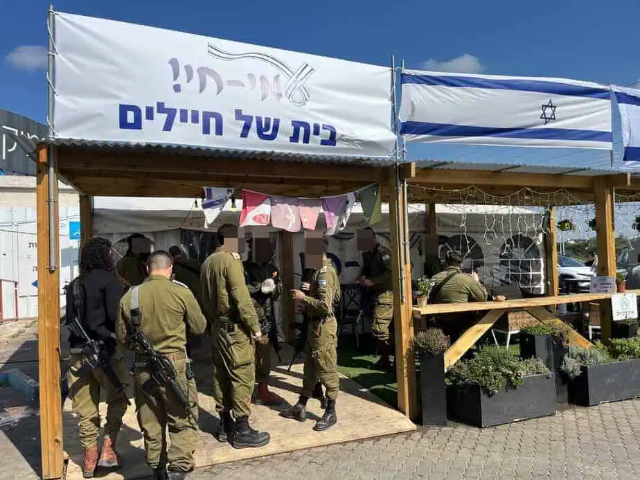 בתחנת “עמי חי” במבקיעים. צילום: דוברות עיריית גני תקווה
