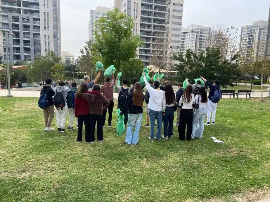 מיחזור בגני תקווה. צילום: דוברות עיריית גני תקווה