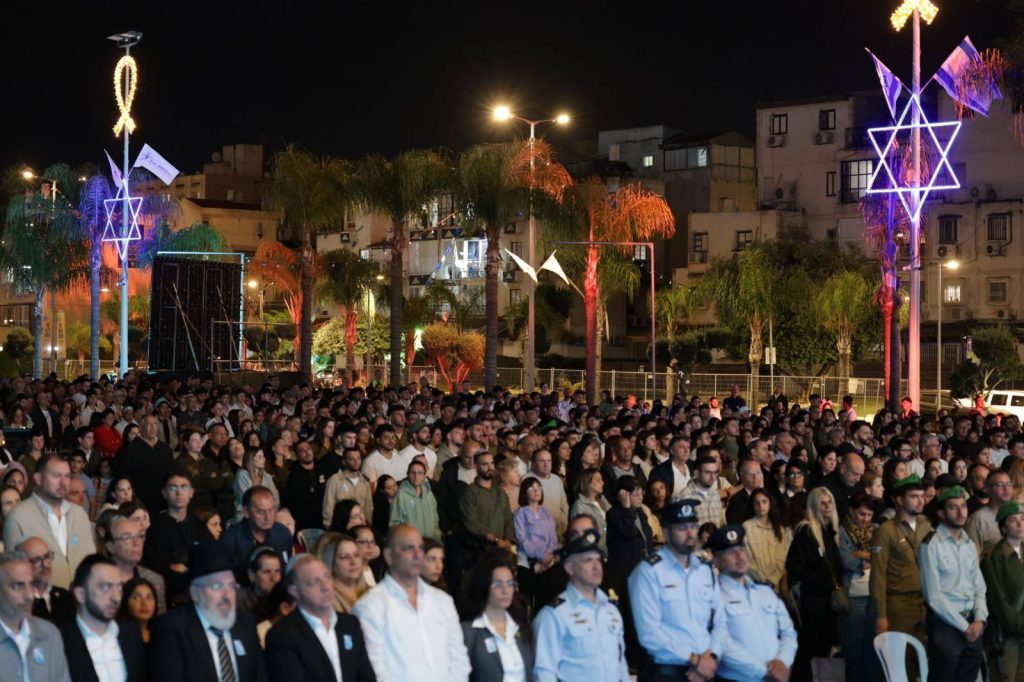 ערב יום הזיכרון 2025 באור יהודה. צילום: סטודיו ישראל