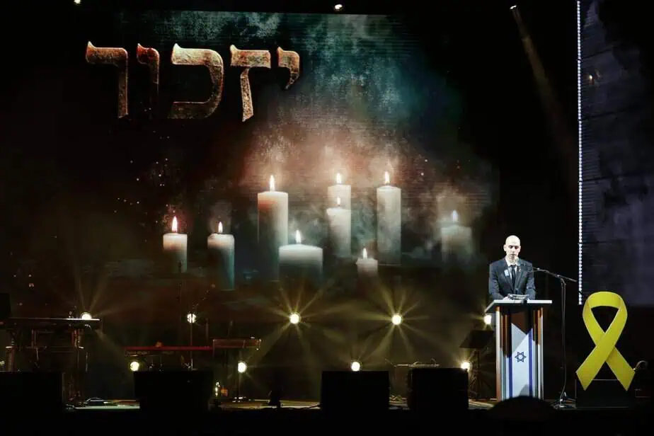 ערב יום הזיכרון באור יהודה. צילום: סטודיו ישראל