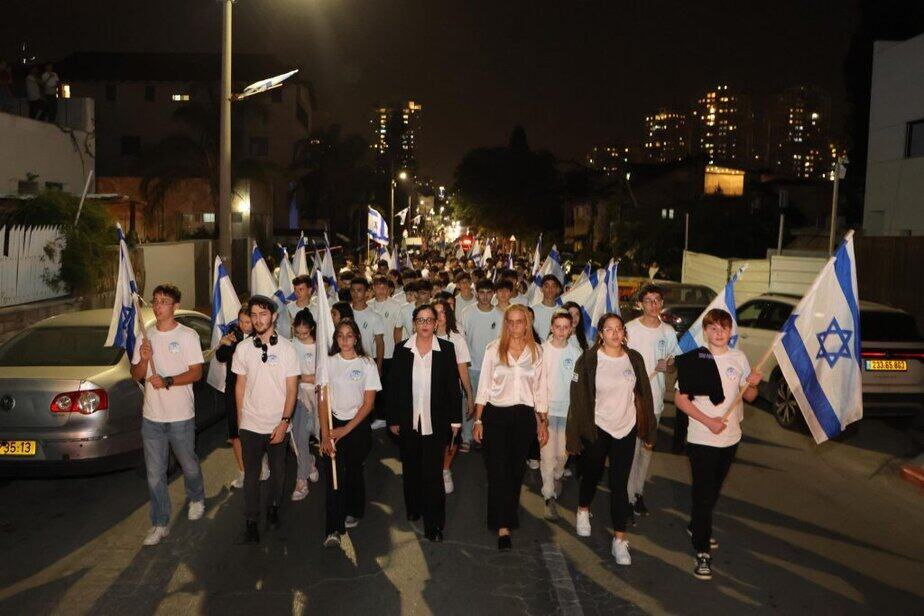 "מצעד החיים" 2025 בגבעת שמואל. צילום: ליאור בר סימן טוב