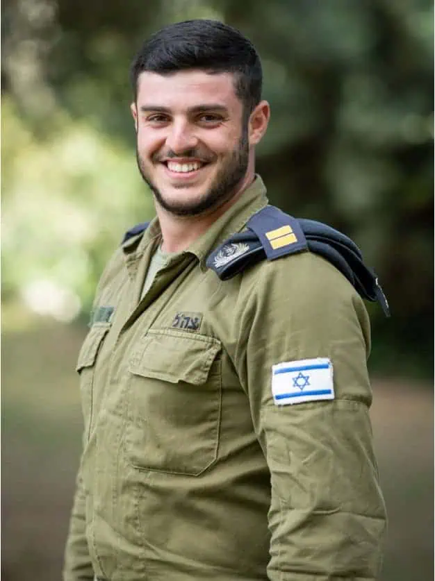 סגן איתי יפרח – דגלן יום העצמאות 2025. צילום: דובר צה"ל