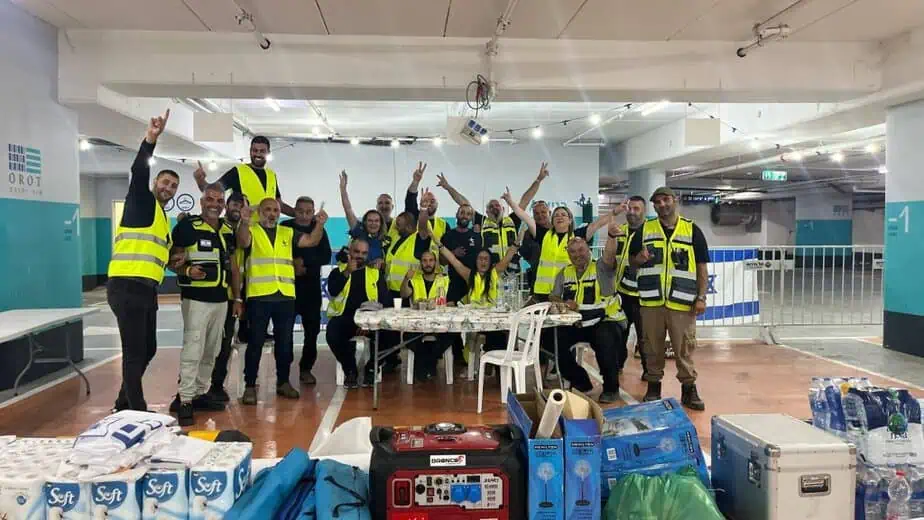תרגיל חירום באור יהודה. צילום: דוברות עיריית אור יהודה