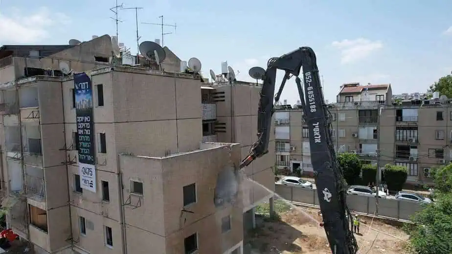 פרוייקט פינוי בינוי במתחם הסביון באור יהודה יוצא לדרך. צילום: סטודיו ישראל