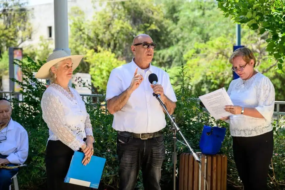 יהוד-מונוסון מציינת 80 שנה לניצחון על גרמניה הנאצית. צילום: עמי ארליך