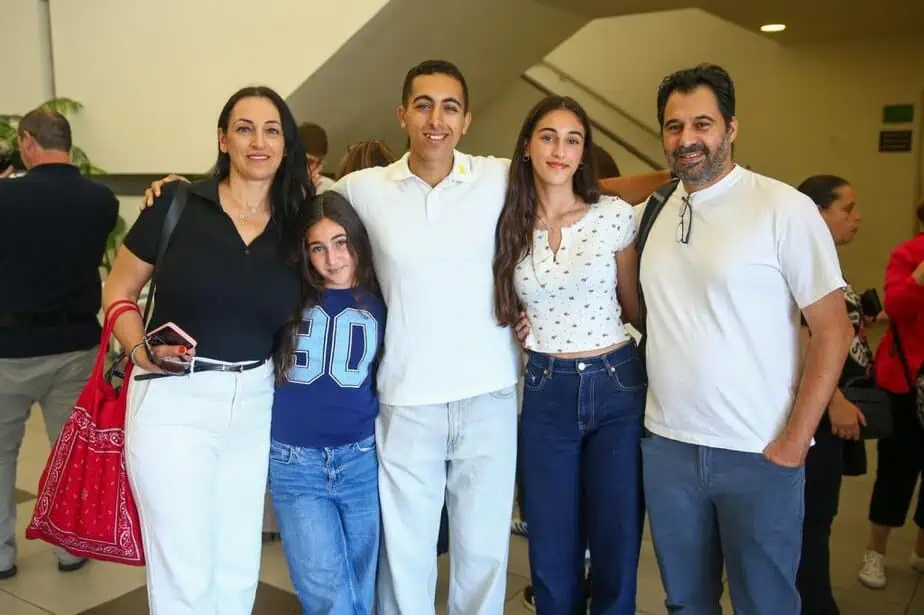 איתמר ציון מקריית אונו – מצטיין מחוז תל אביב. צילום: דוברות עיריית קריית אונו