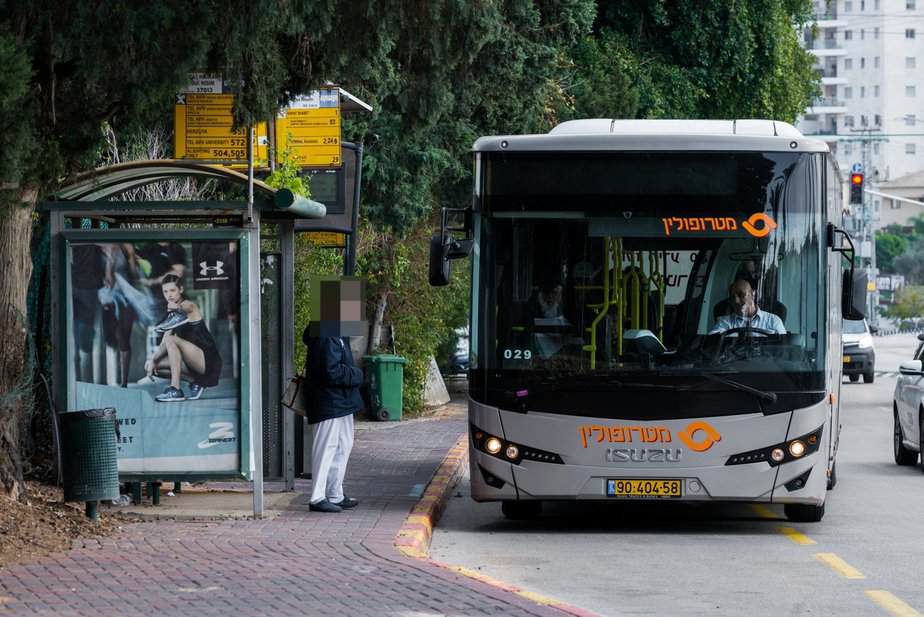 אוטובוס של חברת מטרופולין. צילום: מטרופלין