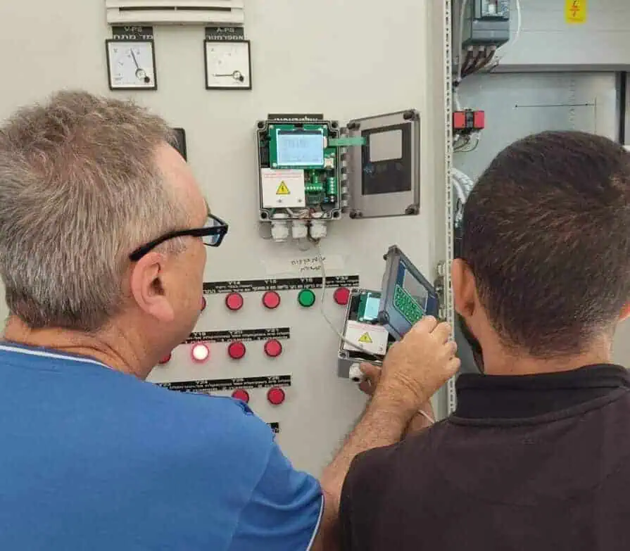 מדי מים חכמים בגני תקווה. צילום: דוברות עיריית גני תקווה