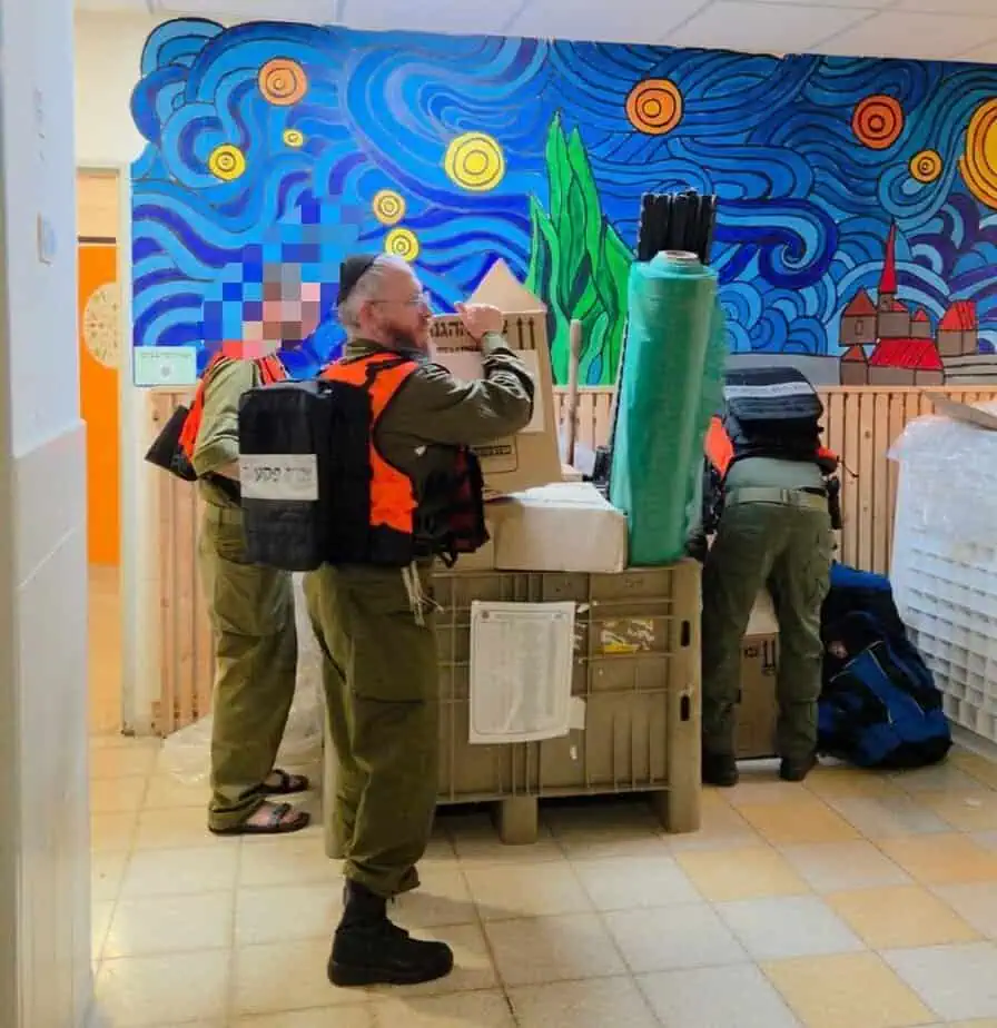 הרב גרשון שנור בטור אישי. צילום באדיבות המצולם