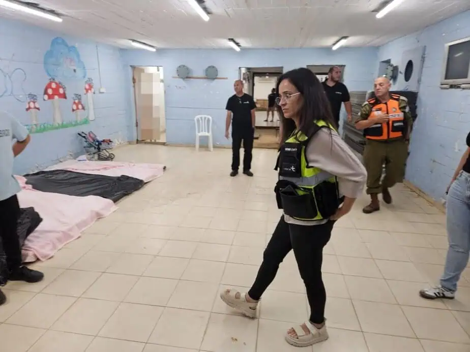 מקלט בבית ספר באור יהודה. צילום: דוברות עיריית אור יהודה