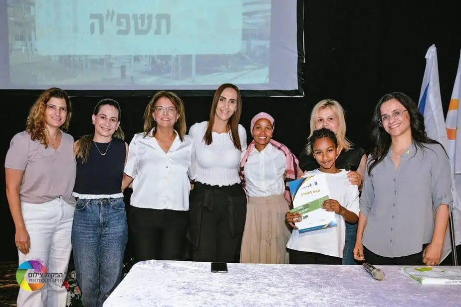 ארסמה טספמרים זכתה במקום הראשון בחידון. צילום: סטודיו ישראל