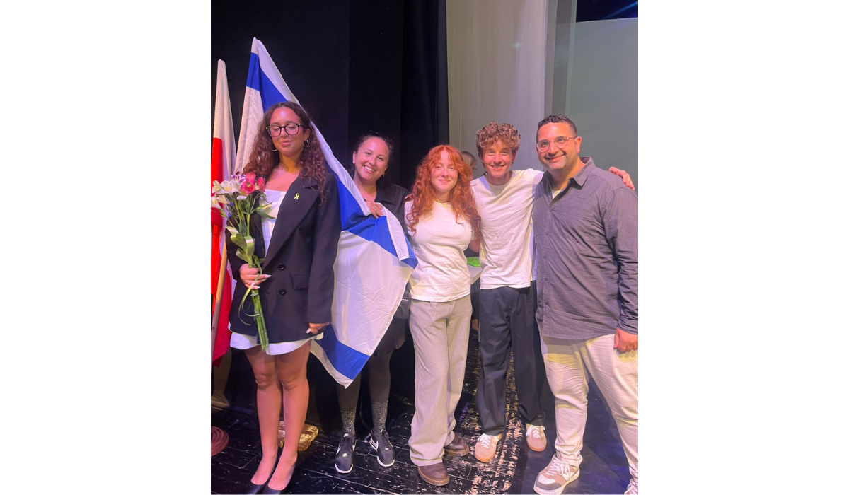 ליבי דגן תלמידת חטיבת בן צבי זכתה במקום ה-1 בתחרות בינלאומית. צילום: דוברות עיריית קריית אונו