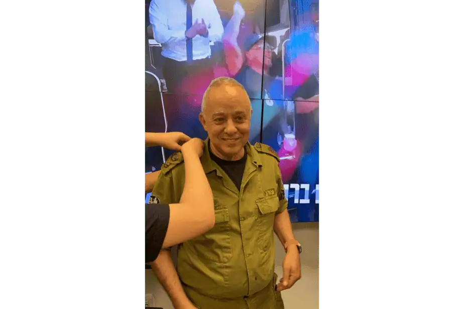 שביט מס מפקד היקל"ר בקריית אונו. באדיבות עיריית קריית אונו