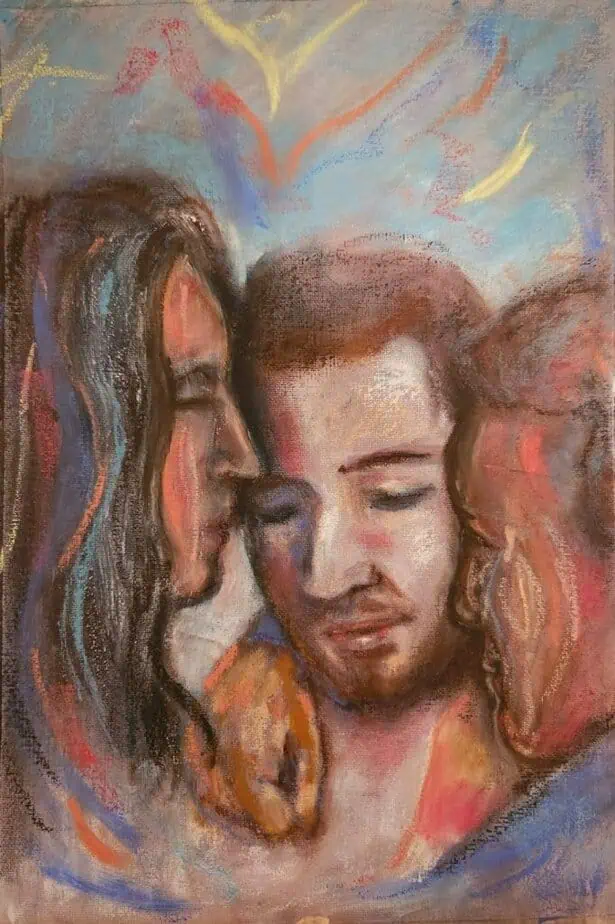 מיצירותיה של מרים ליבוביץ. צילום באדיבות האמנית