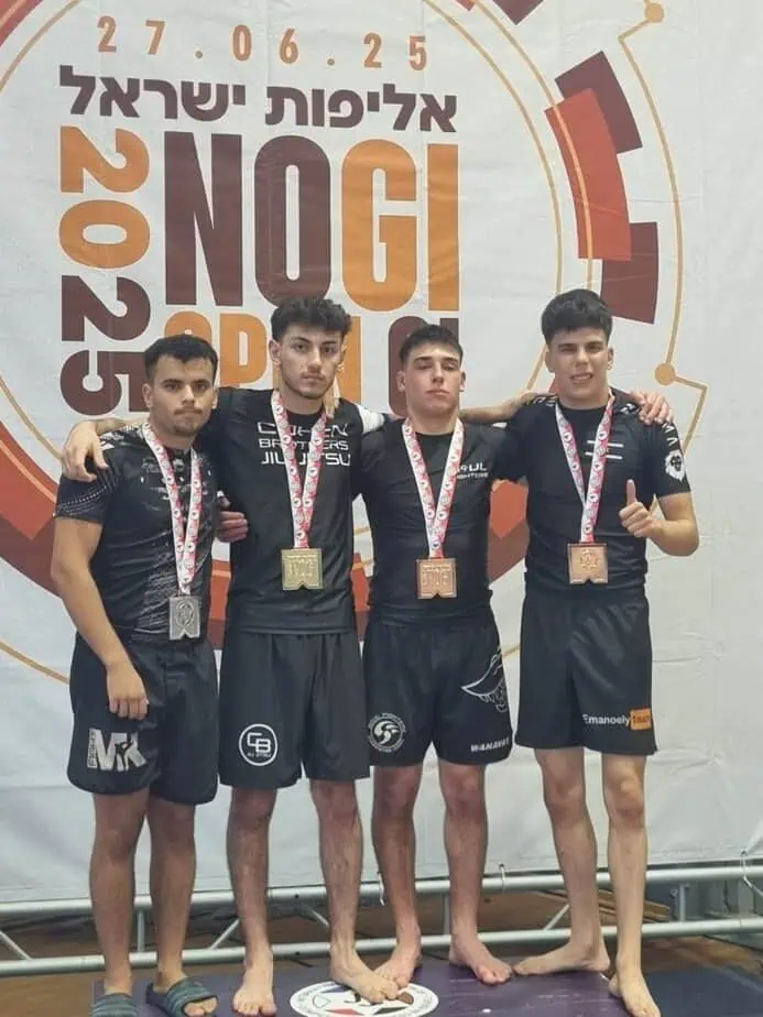 איתן גלוב מגני תקווה אלוף ישראל בג'יו ג'יטסו. צילום פרטי