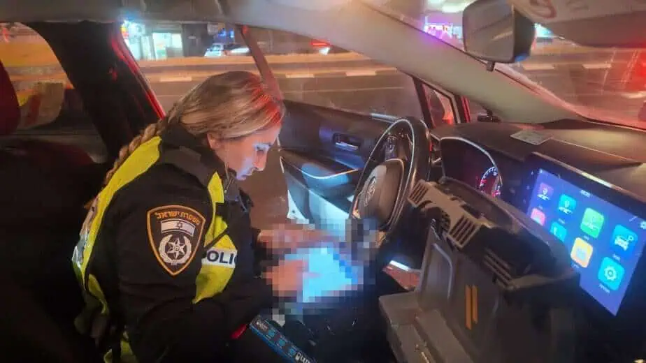 פעילות מוגברת של המשטרה. צילום: דוברות המשטרה