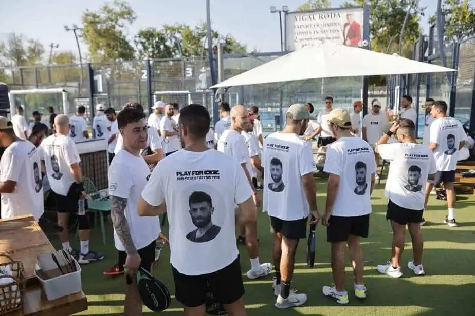 טורניר פאדל לזכרו של עוז זנזורי ז"ל. צילום: בן טל