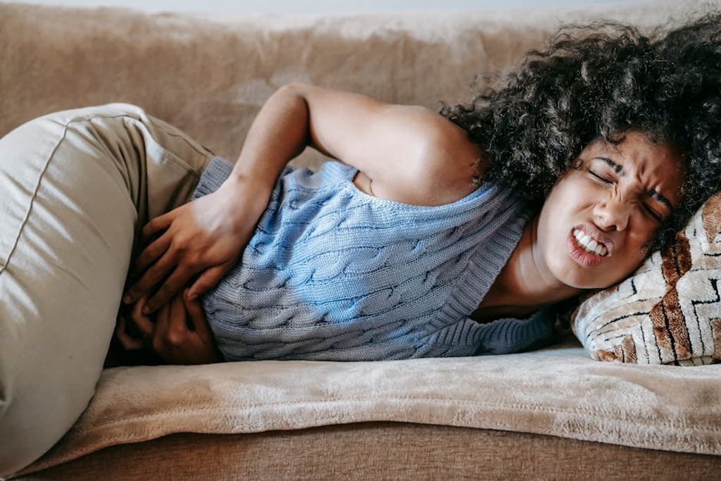 אוכל כאבי בטן. צילום: Sora Shimazaki באתר PEXELS