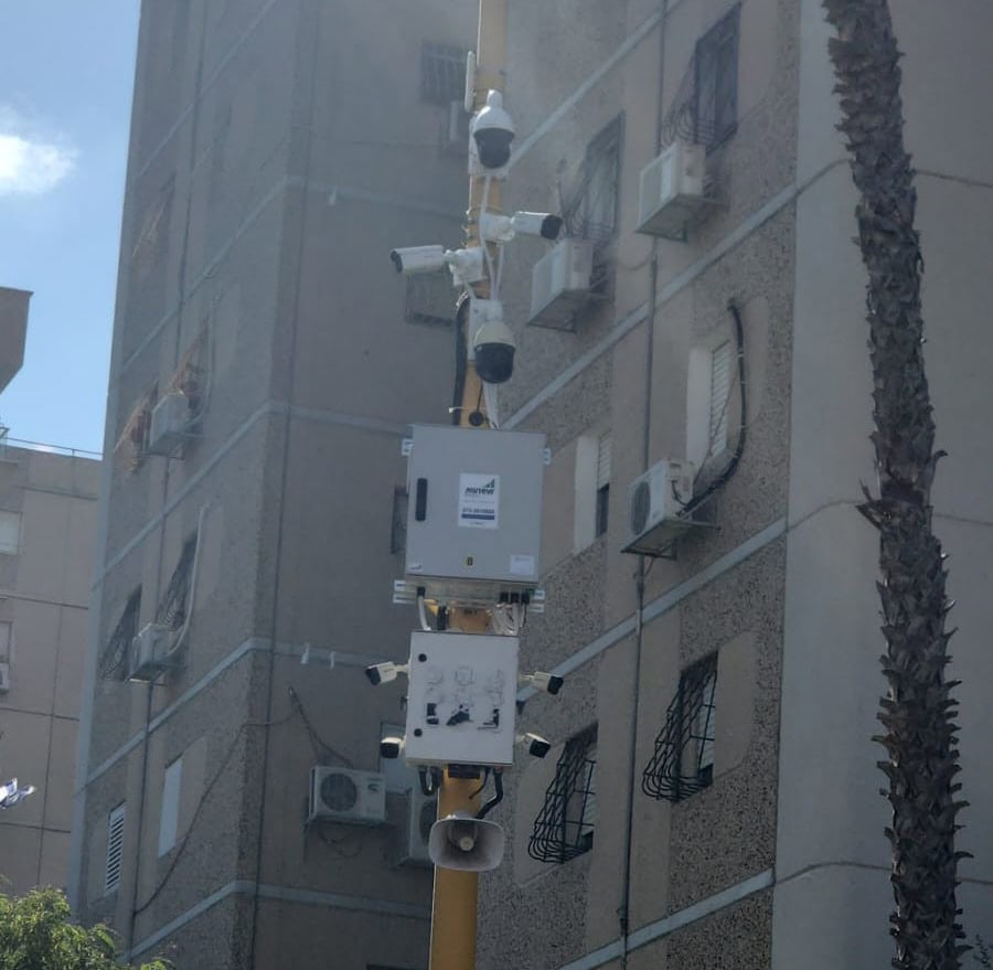 מצלמות אכיפה בגני תקווה. צילום: עיריית גני תקווה