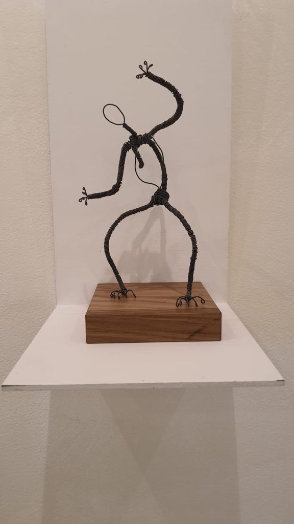 יצירה של האמנית אשרת קיי.צילום: באדיבות יוצרי התערוכה