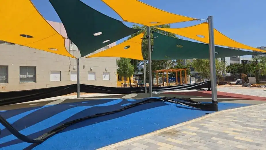 שיפוץ בית הספר מורשת מנחם. צילום: דוברות עיריית גבעת שמואל