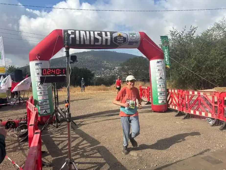 יעל שמש – מרוץ התבור (חצי מרתון) צילום: סוניה מנדלוביץ'