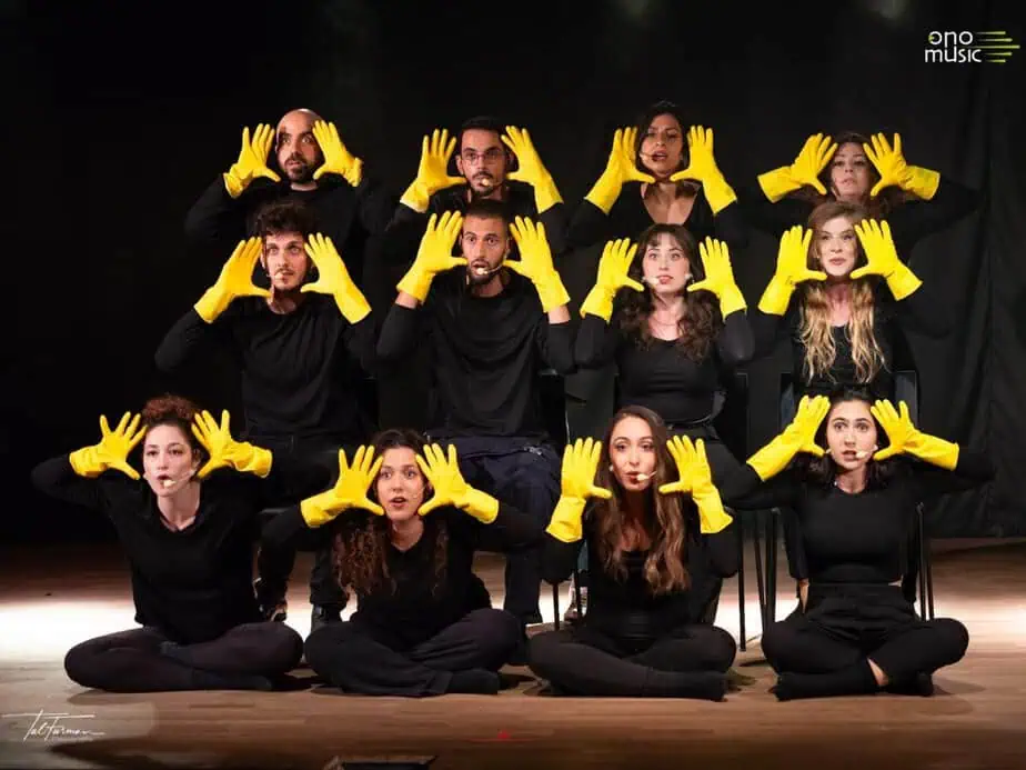 אנסמבל מחזמר אונו מיויזק הקריה האקדמית אונו. צילום: טל פורמן