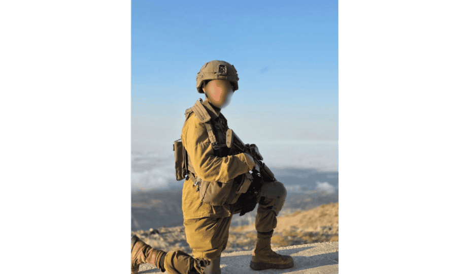 לוחם בחטיבה החרדית. צילום פרטי