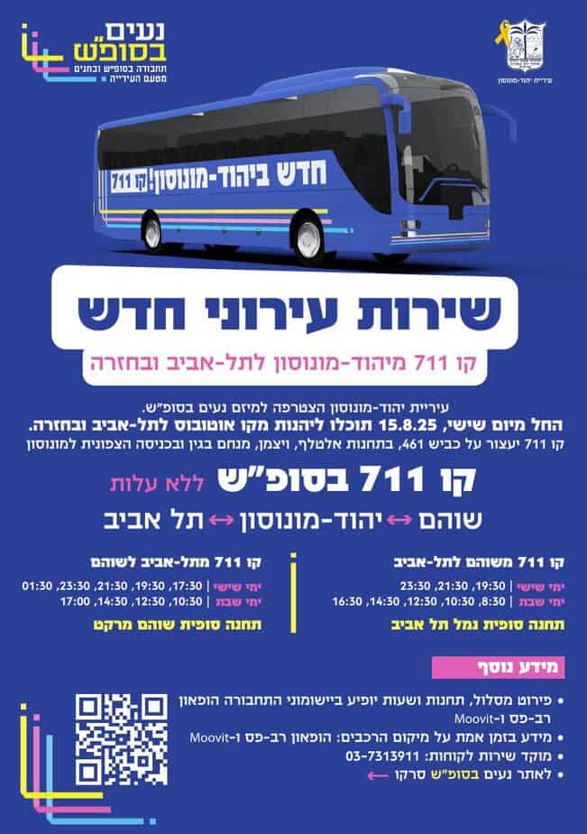 נעים בסופ"ש ביהוד מונוסון. צילום באדיבות עיריית יהוד מונוסון