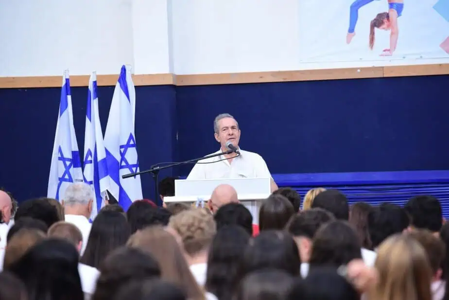 אריה ברנע, מנהל תיכון מקיף יהוד. צילום: ניר שמיר