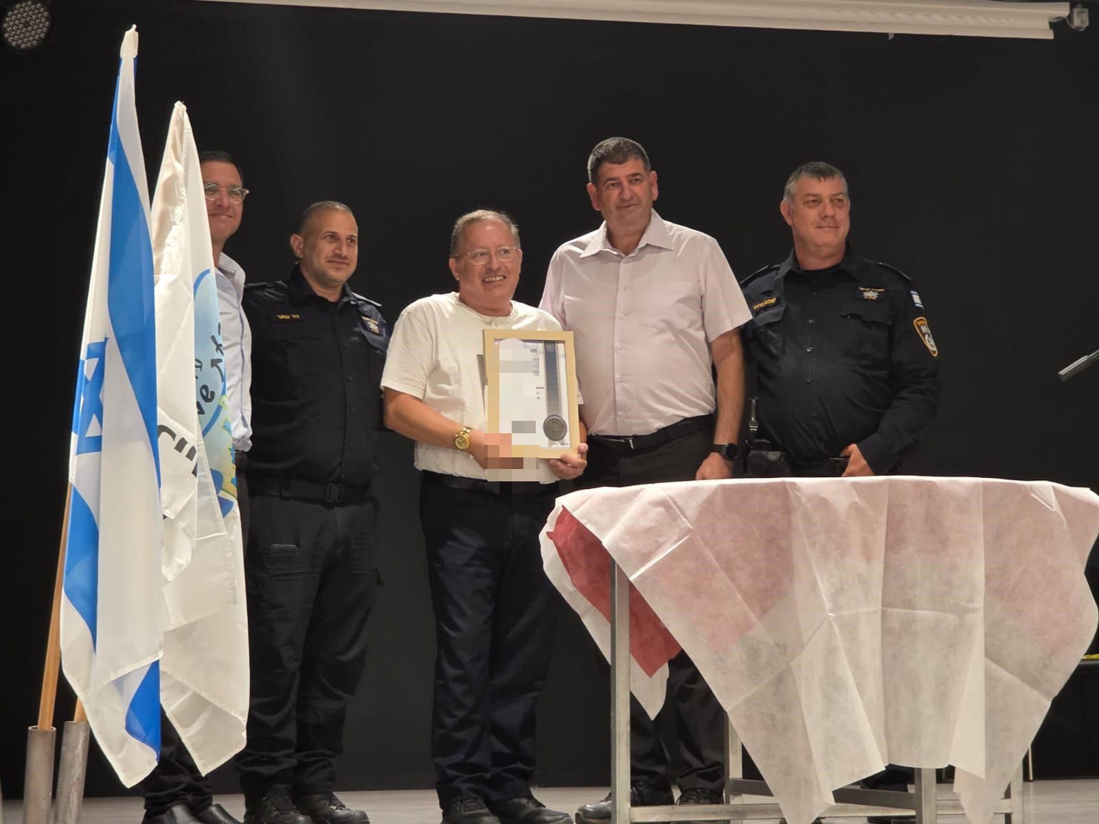 ערב הוקרה לכוח השיטור הקהילתי בגבעת שמואל. צילום: דוברות עיריית גבעת שמואל