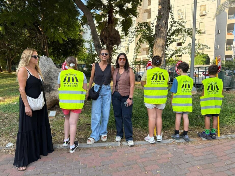 הסיירת של עלמה. צילום: דוברות עיריית גני תקווה