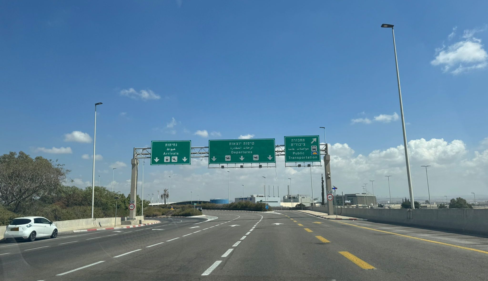 מצלמות אכיפה בנתב"ג. צילום: אונו ניוז