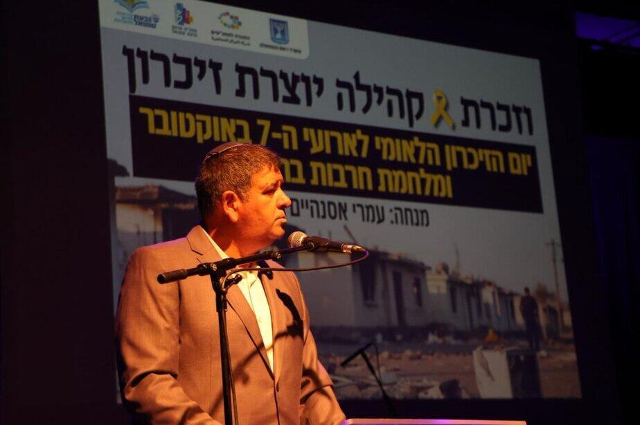 ראש העיר גבעת שמואל יוסי ברודני. צילום: ליאור בר סימן טוב