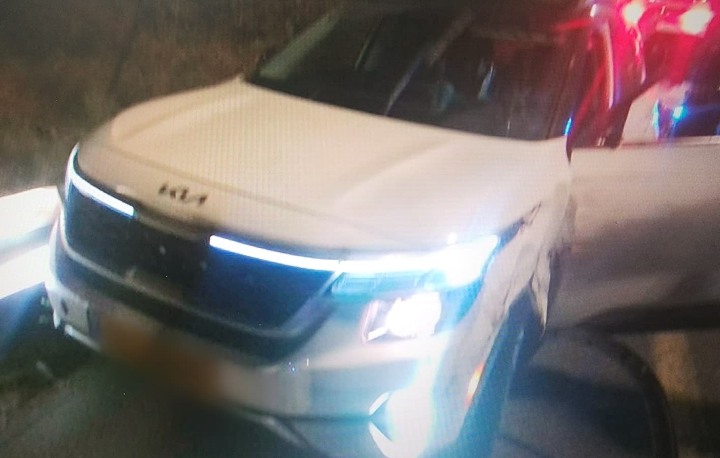 גניבת רכב בגבעת שמואל. צילום: דוברות המשטרה