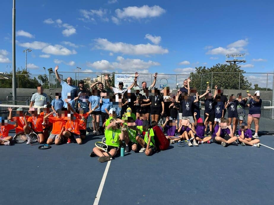 אליפות טניס קריית אונו. צילום פרטי