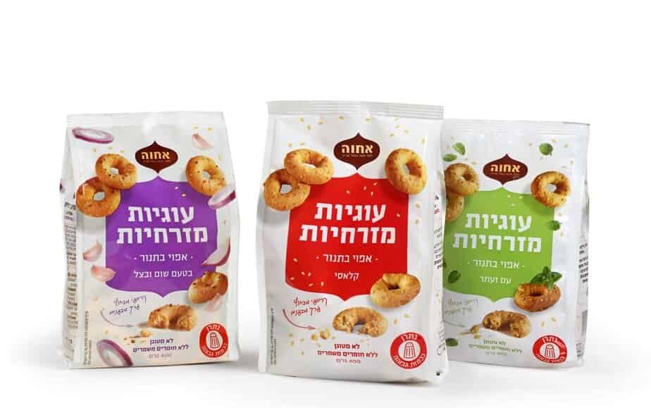 סדרת עוגיות מזרחיות של חברת אחוה. צילום יעל האן