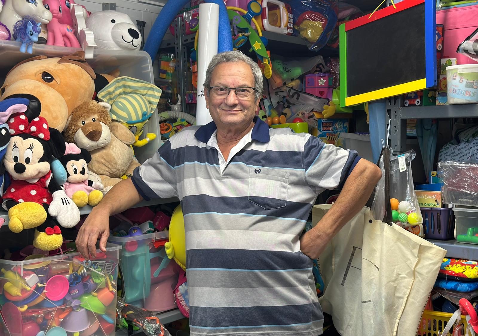 גדי יפה. צילום: המחלקה להתנדבות, עיריית קריית אונו