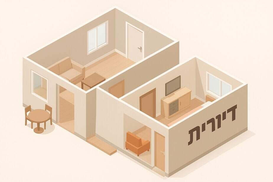 "דיורית". תמונת אילוסטרציה נוצרה באמצעות ChatGPT