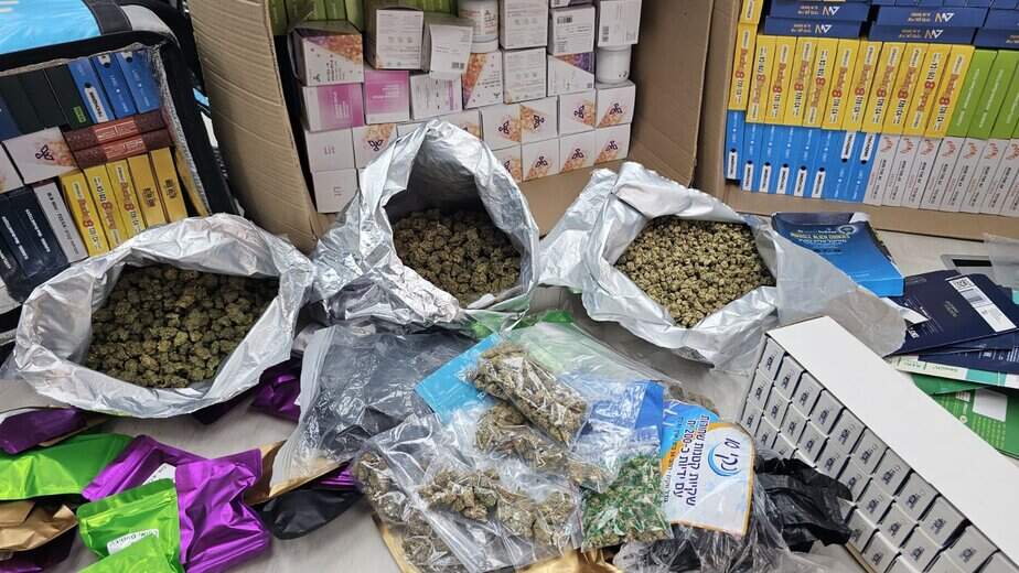 תמונה מהתפיסה. קרדיט צילום: דוברות המשטרה.