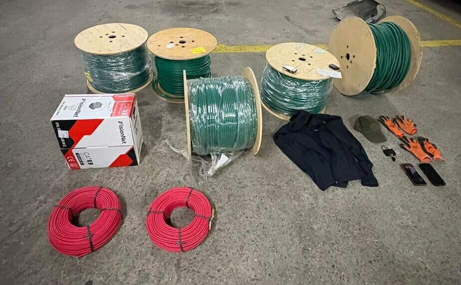 הרכוש יקר הערך שנתפס. צילום: דוברות המשטרה