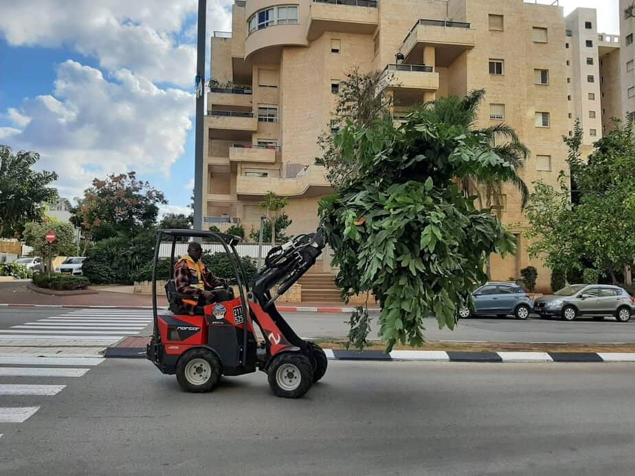 גבעת שמואל נערכת לחורף. צילום: דוברות עיריית גבעת שמואל