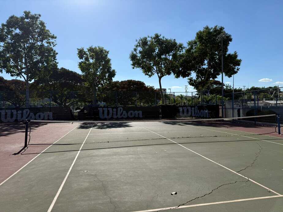 מגרש הטניס באור יהודה. צילום פרטי