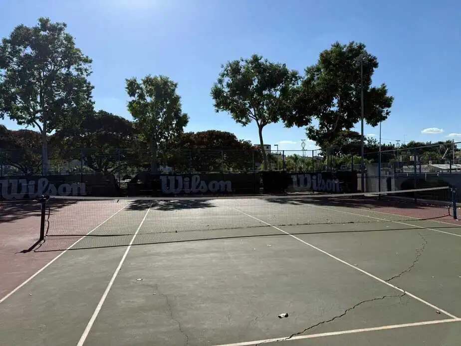 מגרש הטניס באור יהודה. צילום פרטי