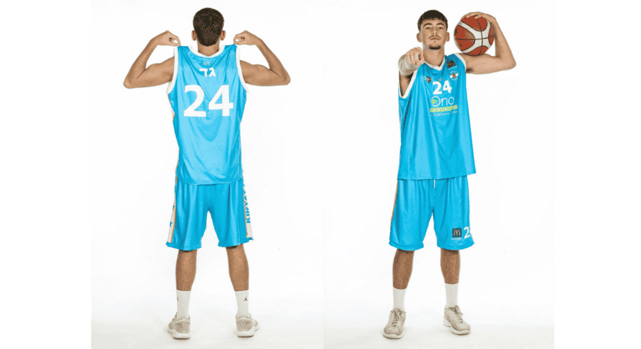 הלל גד, כדורסלן "דור העתיד" קריית אונו. צילום: באדיבות איגוד הכדורסל.