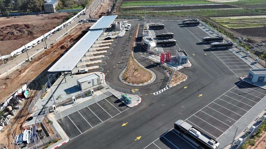 מסוף התחבורה באור יהודה. צילום: דוברות עיריית אור יהודה