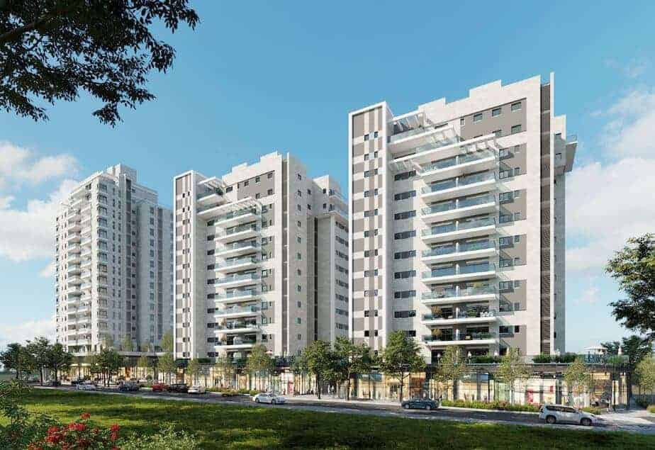 שלמה המלך קריית-אונו. הדמיה: דני שמש 3Ddesign