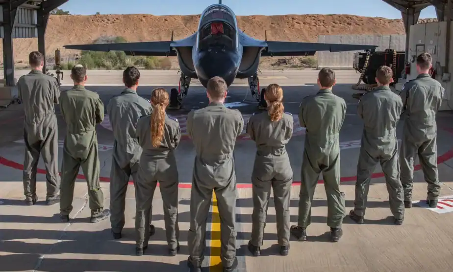 קורס טיס 191. מגמת קרב מסלול נווטי קרב. צילום: דובר צה"ל