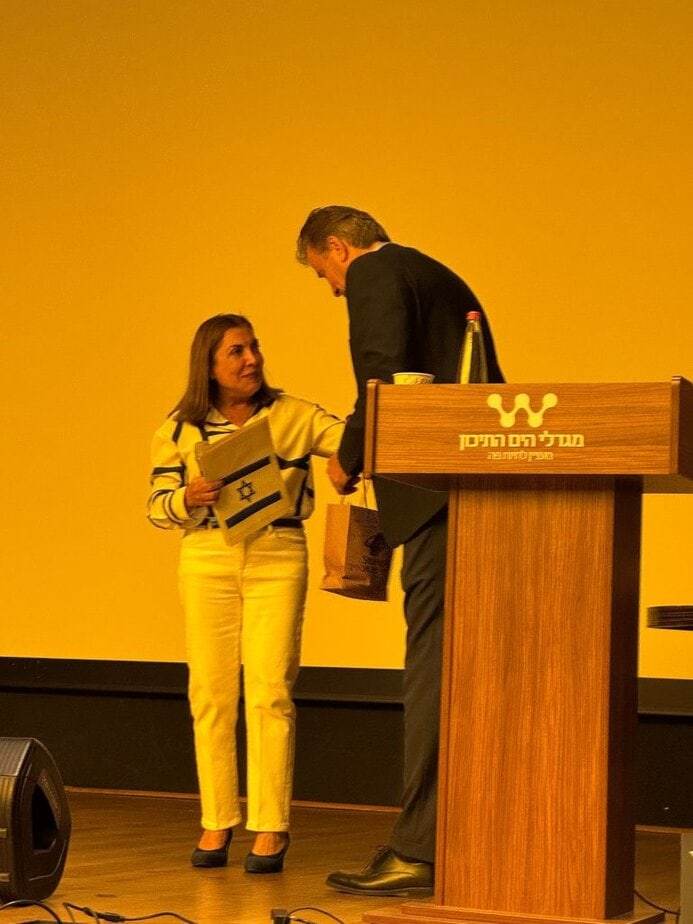 אירוע הוקרה מיוחד בבית מגדלי הים התיכון. צילום פרטי