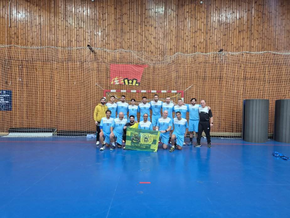 הפועל קריית אונו/סביון כדוריד. צילום: חגי וולוביץ